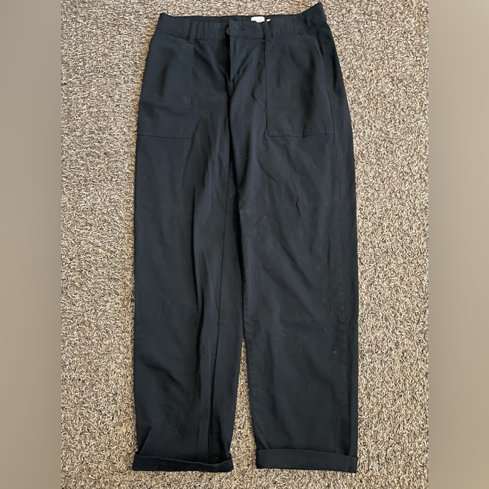 Loose Black Slacks